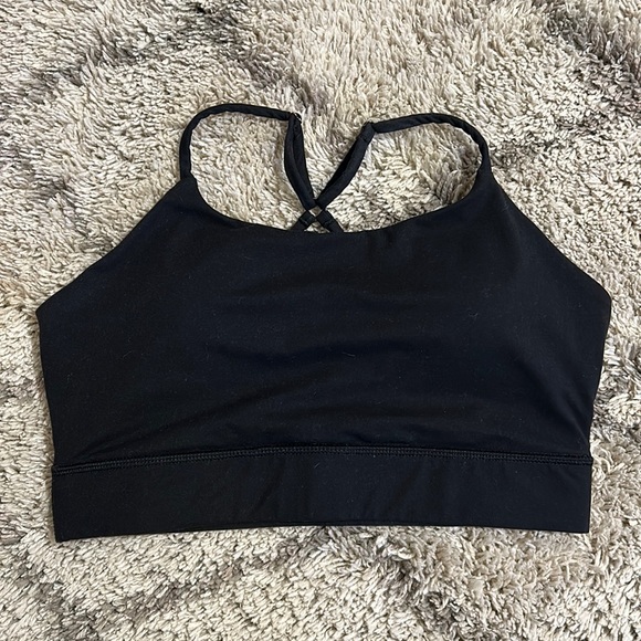 AS Revival Black Sports Bra - Picture 1 of 5